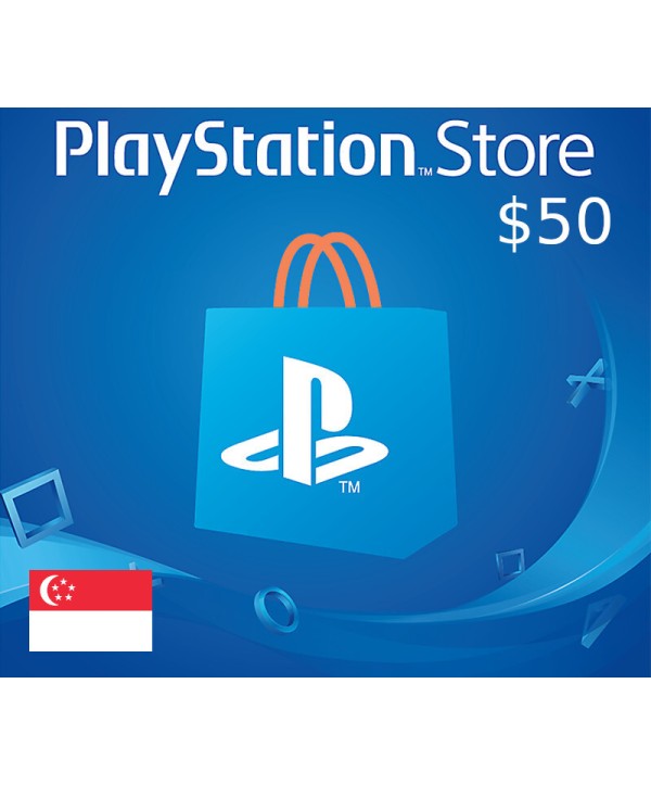 PlayStation Network Card $50 SG PlayStation 4 Key 